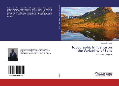 Topographic Influence on the Variability of Soils: in Samaru, Nigeria