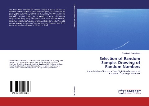 Selection of Random Sample: Drawing of Random Numbers: Some Tables of Random Two-Digit Numbers and of Random Three-Digit Numbers