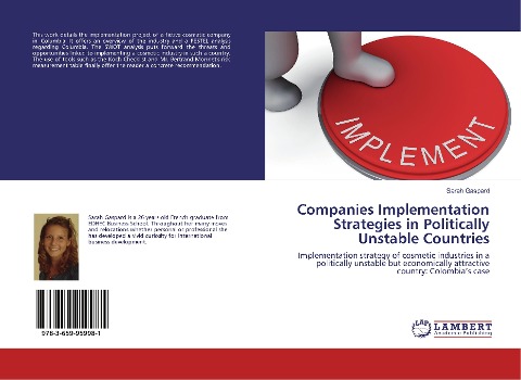 Companies Implementation Strategies in Politically Unstable Countries: Implementation strategy of cosmetic industries in politically unstable but economically attractive countries