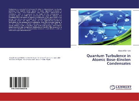 Quantum Turbulence in Atomic Bose-Einsten Condensates