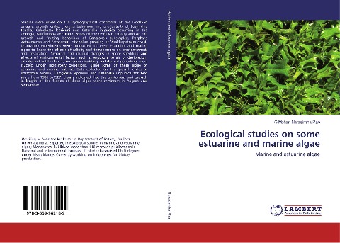 Ecological studies on some estuarine and marine algae: Marine and estuarine algae