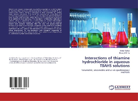 Interactions of thiamine hydrochloride in aqueous TBAHS solutions: Volumetric, viscometric and uv-vis spectroscopic methods