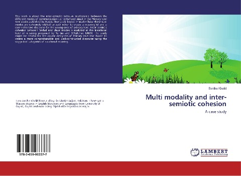 Multi modality and inter-semiotic cohesion: A case study
