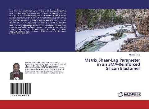 Matrix Shear-Lag Parameter in an SMA-Reinforced Silicon Elastomer