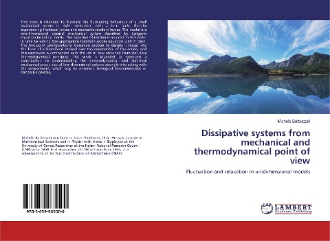 Dissipative systems from mechanical and thermodynamical point of view: Fluctuation and relaxation in unidimensional models
