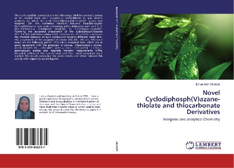 Novel Cyclodiphosph(V)azane-thiolate and thiocarbonate Derivatives: Inorganic and analytical Chemistry