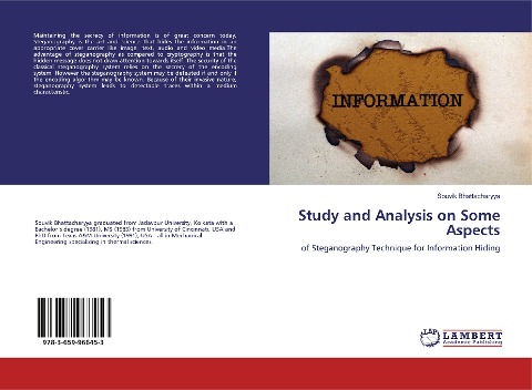 Study and Analysis on Some Aspects: of Steganography Technique for Information Hiding