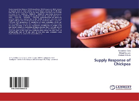 Supply Response of Chickpea