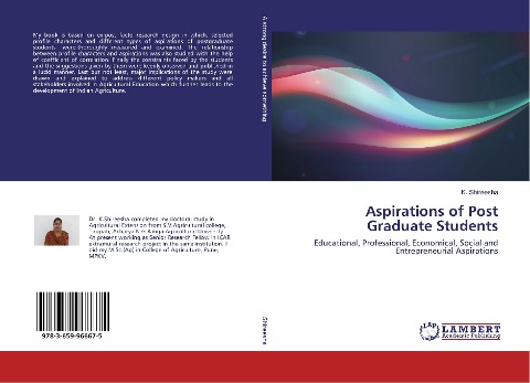 Aspirations of Post Graduate Students: Educational, Professional, Economical, Social and Entrepreneurial Aspirations