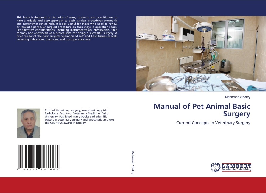 Manual of Pet Animal Basic Surgery: Current Concepts in Veterinary Surgery