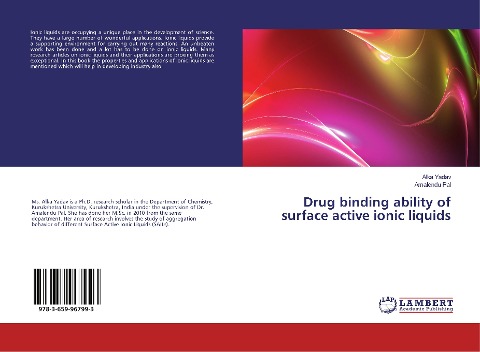 Drug binding ability of surface active ionic liquids