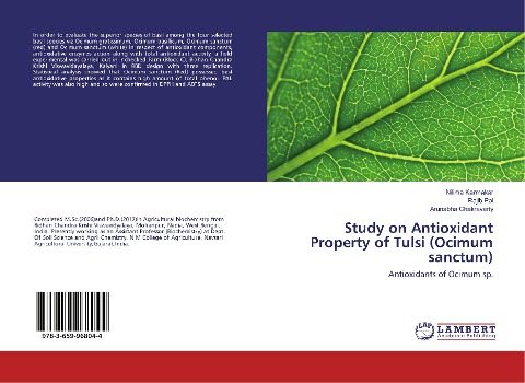 Study on Antioxidant Property of Tulsi (Ocimum sanctum): Antioxidants of Ocimum sp.