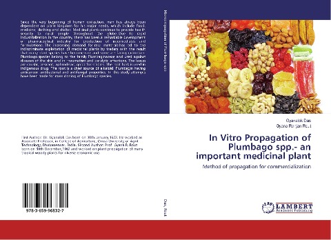 In Vitro Propagation of Plumbago spp.- an important medicinal plant: Method of propagation for commercialization