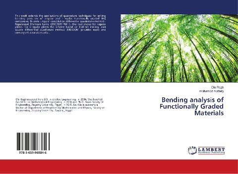 Bending analysis of Functionally Graded Materials