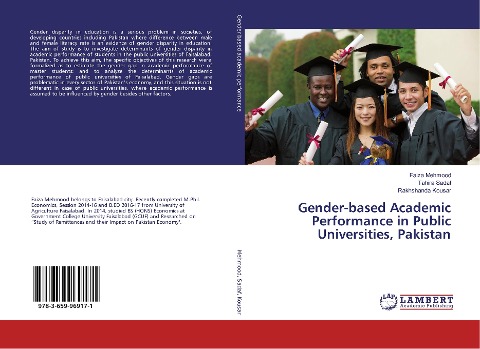 Gender-based Academic Performance in Public Universities, Pakistan