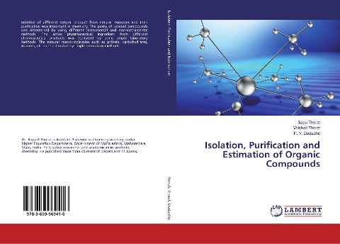 Isolation, Purification and Estimation of Organic Compounds