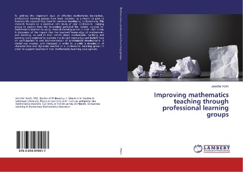Improving mathematics teaching through professional learning groups