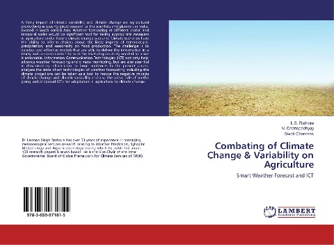 Combating of Climate Change & Variability on Agriculture: Smart Weather Forecast and ICT