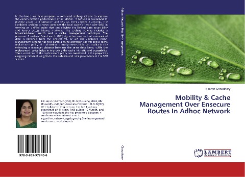 Mobility & Cache Management Over Ensecure Routes In Adhoc Network