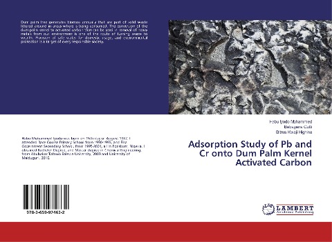 Adsorption Study of Pb and Cr onto Dum Palm Kernel Activated Carbon