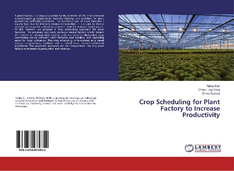 Crop Scheduling for Plant Factory to Increase Productivity