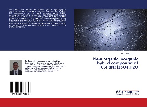 New organic inorganic hybrid compound of [C5H8N3]2SO4.H2O