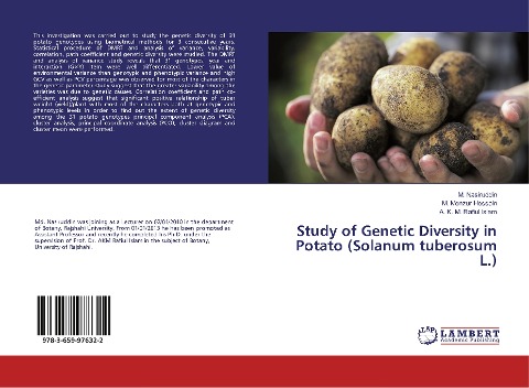 Study of Genetic Diversity in Potato (Solanum tuberosum L.)
