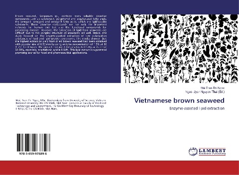 Vietnamese brown seaweed: Enzyme-assisted lipid extraction