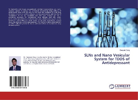 SLNs and Nano Vesicular System for TDDS of Antidepressant