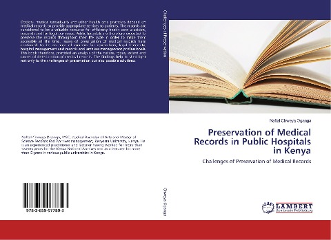 Preservation of Medical Records in Public Hospitals in Kenya: Challenges of Preservation of Medical Records