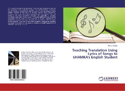 Teaching Translation Using Lyrics of Songs to UHAMKAs English Student