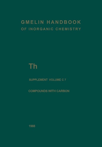 Th Thorium Compounds with Carbon: Carbonates, Thiocyanates, Alkoxides, Carboxylates