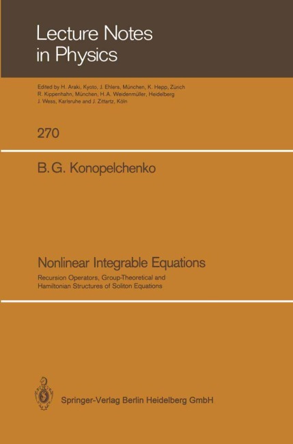 Nonlinear Integrable Equations: Recursion Operators, Group-Theoretical and Hamiltonian Structures of Soliton Equations