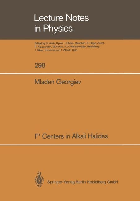 F Centers in Alkali Halides