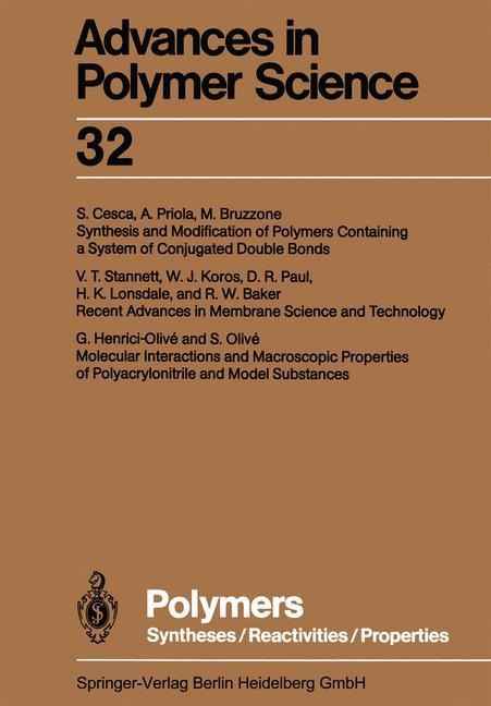 Polymers: Syntheses/Reactivities/Properties