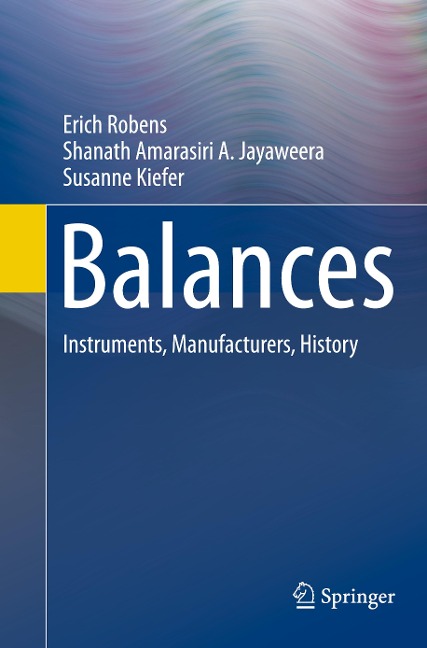 Balances: Instruments, Manufacturers, History