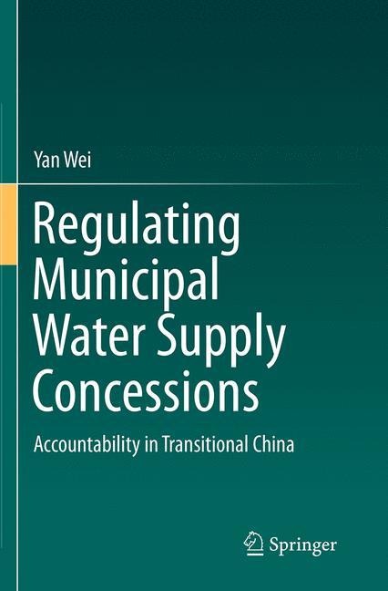 Regulating Municipal Water Supply Concessions: Accountability in Transitional China