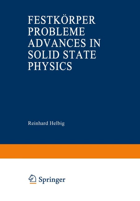 Advances in Solid State Physics / Festkörperprobleme