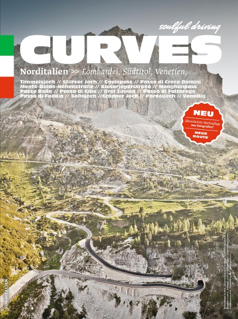 CURVES Norditalien Band 3: Lombardei, Südtirol, Venetien / Zweisprachig: Deutsch / Englisch