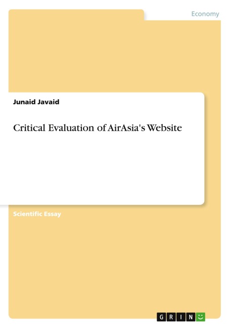 Critical Evaluation of AirAsias Website