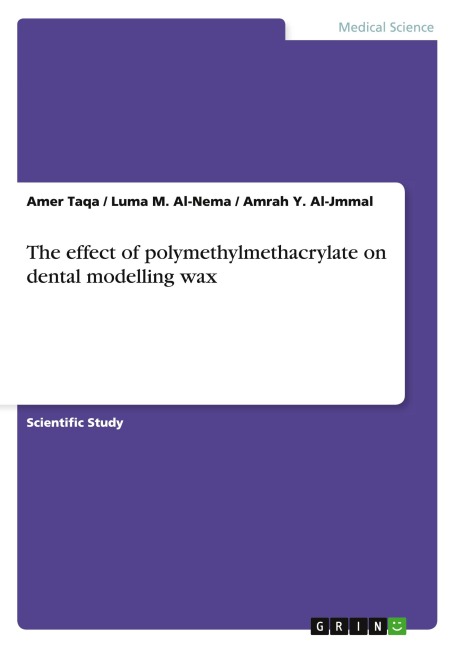 The effect of polymethylmethacrylate on dental modelling wax