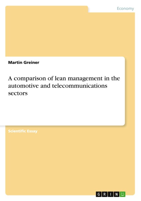 A comparison of lean management in the automotive and telecommunications sectors