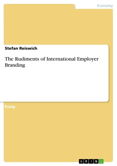 The Rudiments of International Employer Branding