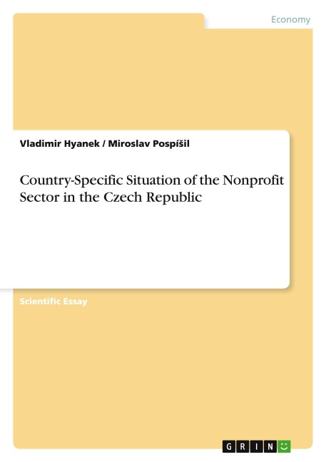 Country-Specific Situation of the Nonprofit Sector in the Czech Republic