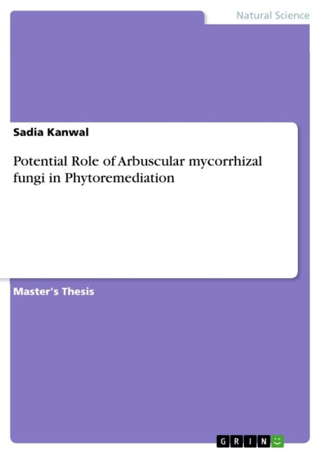 Potential Role of Arbuscular mycorrhizal fungi in Phytoremediation