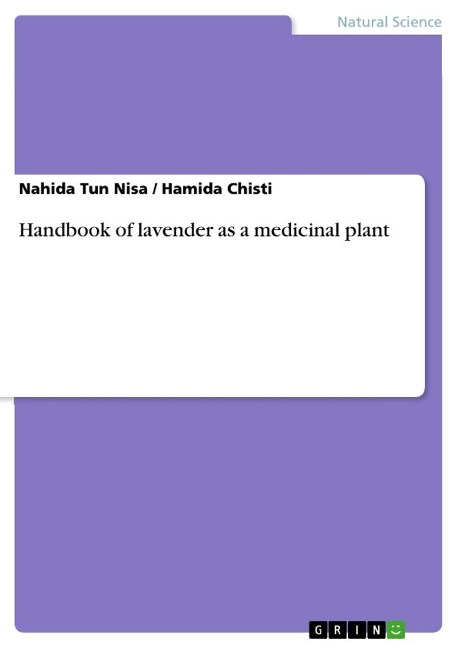 Handbook of lavender as a medicinal plant