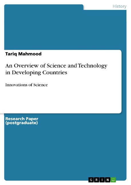 An Overview of Science and Technology in Developing Countries: Innovations of Science