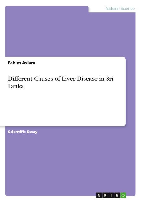 Different Causes of Liver Disease in Sri Lanka