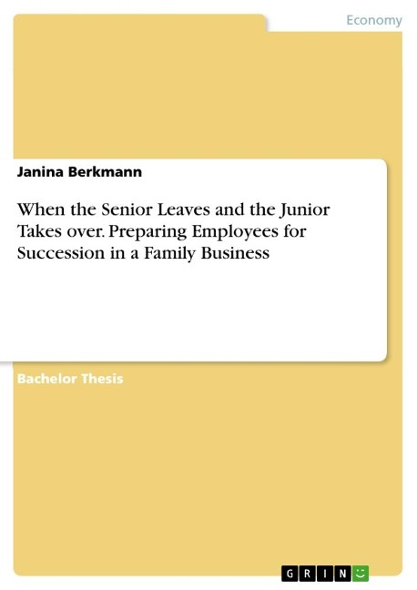 When the Senior Leaves and the Junior Takes over. Preparing Employees for Succession in a Family Business