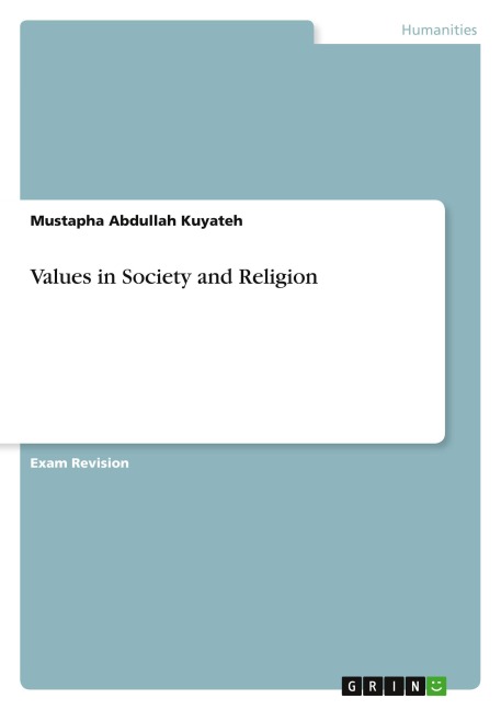 Values in Society and Religion
